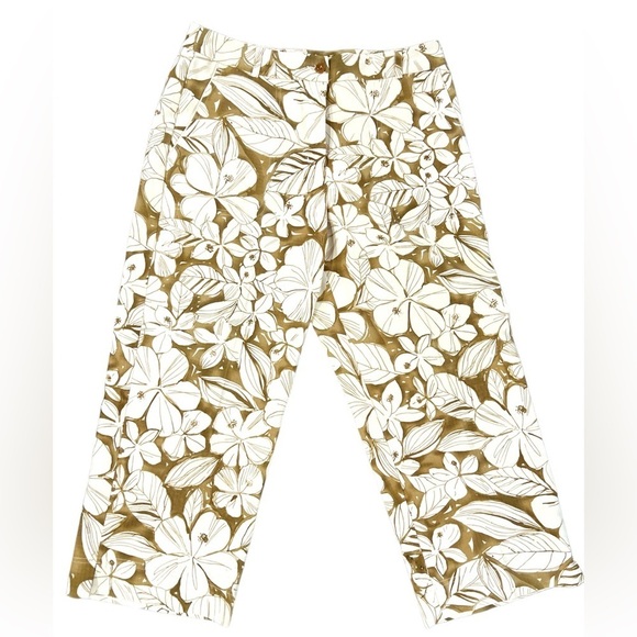 TOMMY BAHAMA wide leg capri - Picture 1 of 9